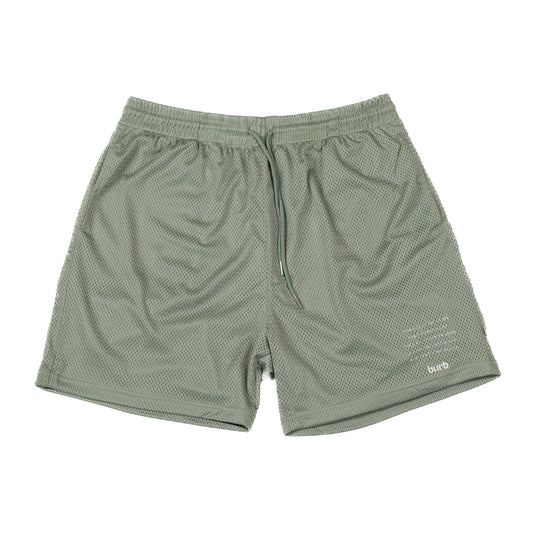 Peace Collection Mesh Shorts - Green