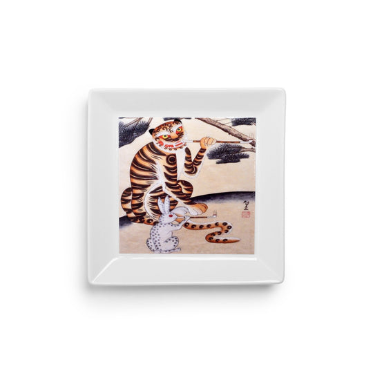 Rolling Tray - Smoking Tiger